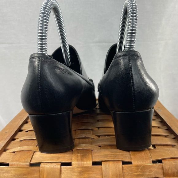 Rangoni Firenze Black loafers womens shoes size 7 AA excellent condition - Picture 7 of 8